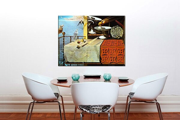 A kép vásznon NATURA MORTE VIVENTE - Salvador Dalí REP121