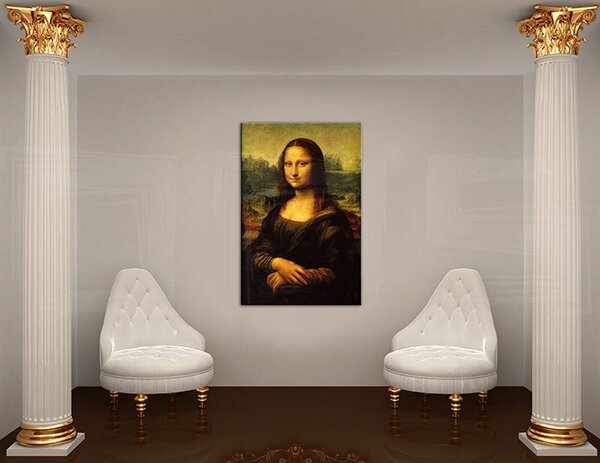 A kép vásznon MONA LISA - Leonardo Da Vinci REP177