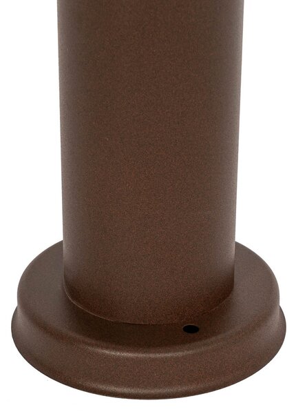 Kültéri lámpaoszlop rozsdabarna opállal 45 cm IP44 - Rox