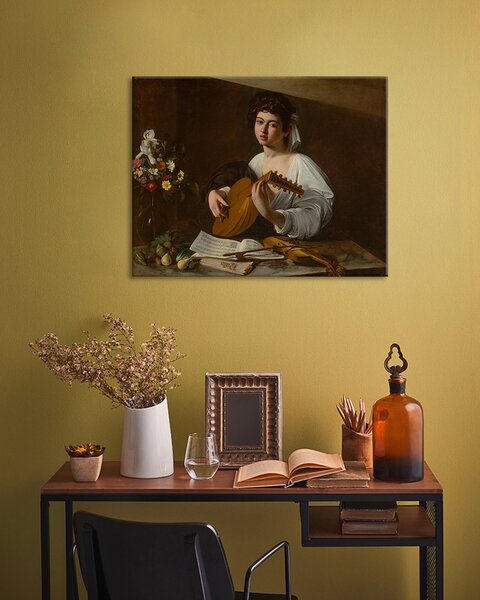 Vászonkép Michelangelo Caravaggio - Lutnista