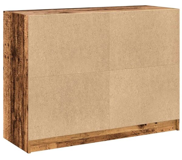 VidaXL Antik Fa Tálalószekrény - 102x37x75,5 cm
