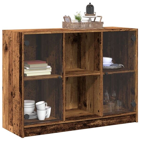 VidaXL Antik Fa Tálalószekrény - 102x37x75,5 cm