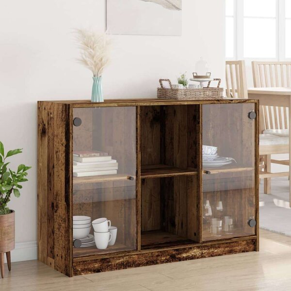 VidaXL Antik Fa Tálalószekrény - 102x37x75,5 cm