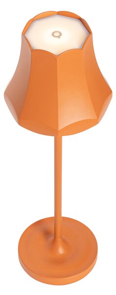 2 db retro asztali lámpa készlet narancssárga újratölthető IP44 - Granny