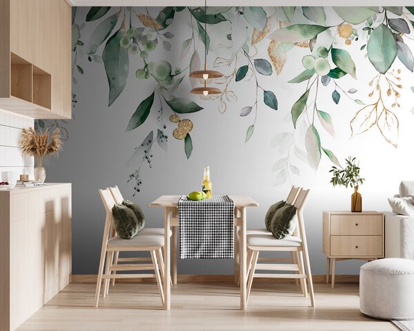 Fotótapéta Elegáns lombozat finom hangsúlyokkal, Modern fotótapéta, Modern fotótapéta, u95506 - Muralas.hu