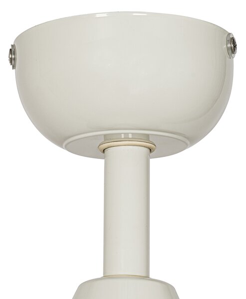 Kültéri mennyezeti ventilátor fehér fa mintával 91,3 cm LED-del, fényerőszabályzóval, távirányítóval IP44 - Toledo