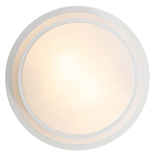 Modern mennyezeti lámpa fehér 35 cm 2-lámpás IP44 - Walden
