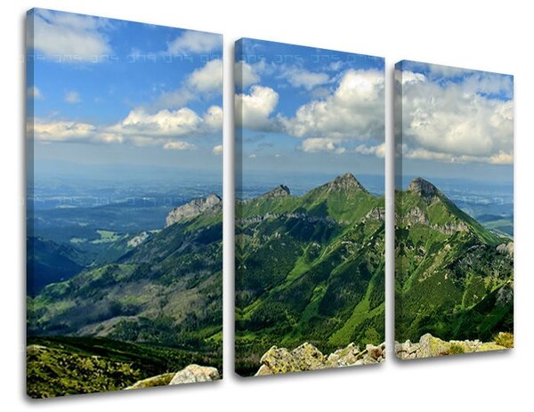 3 részes falfestmény SLOVÁKIA / TATRY SK033E30