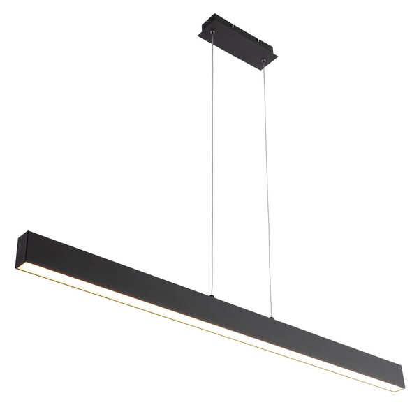 Fekete függőlámpa LED-del, 3 lépésben dimmelhető 2700-4000K-ig dip kapcsolóval - Keane