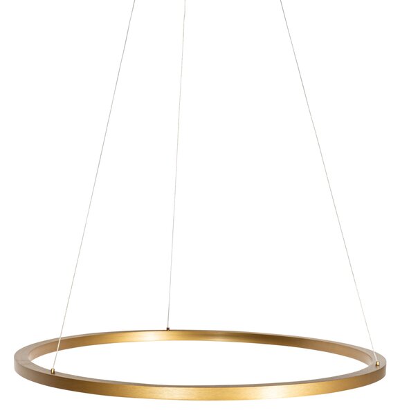 Arany függőlámpa 80 cm LED-del, 3 fokozatú fényerőszabályzóval - Girello