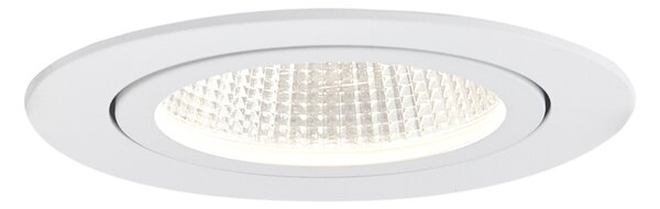 6 darabos fehér süllyesztett spotlámpa készlet 9,5 cm LED-del 1300 lm szabályozható IP65 - Gaius