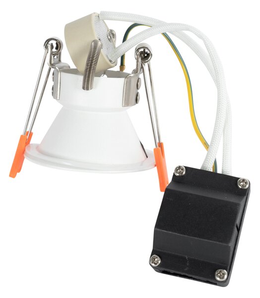 12 db-os beépíthető spotlámpa szett fehér GU10 35 mm IP44 - Dept