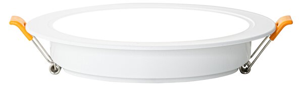 6 darabos süllyesztett spotlámpa szett fehér 14,5 cm LED-del, Kelvinben állítható dip kapcsolóval - Stephanie