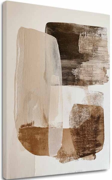 A kép a vásznon Beige Harmony - Modern Abstract