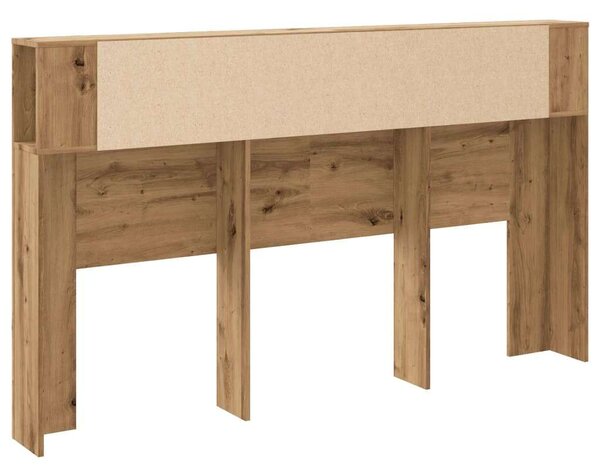 VidaXL kézműves tölgy szerelt fa áthidalószekrény 180x18,5x102,5 cm