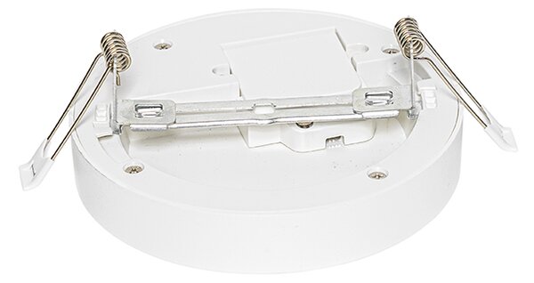 6 darabos süllyesztett vagy felületre szerelhető spotlámpa szett fehér 14 cm LED-del, 3 lépéses Dim to Warm funkcióval és Dip Switch-el - Trans
