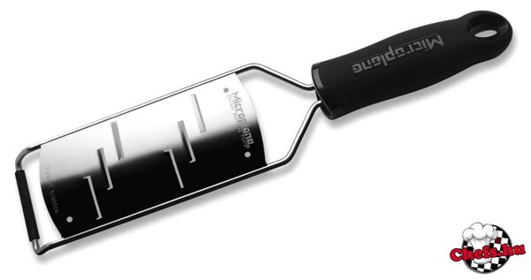 Microplane nagy reszelő - fekete, Gourmet sorozat