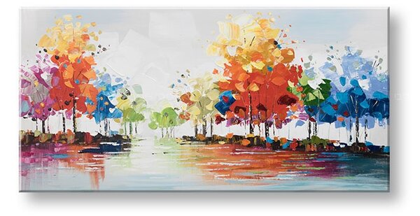 Festett falfestmény FÁK 1 rész YOBCWFTR026 - 140x70 cm