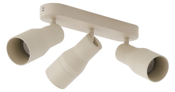 Stanley kerek mennyezeti spotlámpa bézs GU10 50 mm 3-fényes