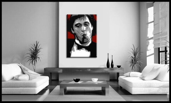 Kézzel festett POP Art festmény AL PACINO 1 db al12