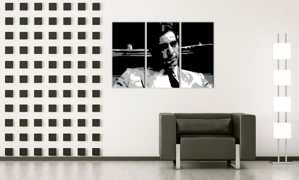 Kézzel festett POP Art festmény AL PACINO 3 darab al66