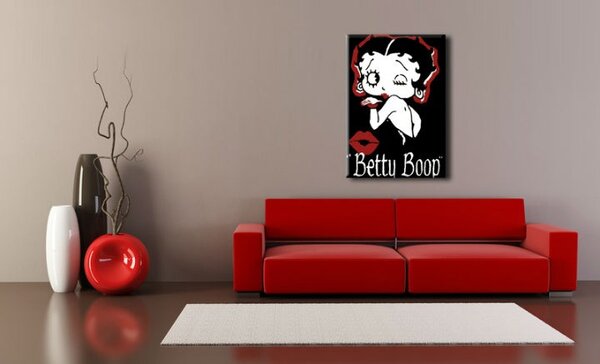 Kézzel festett POP Art festmény Betty Boop 1 db bb