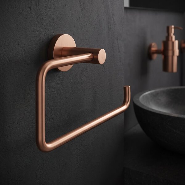 Fürdőszoba fogas 5610 Leo Brush Copper
