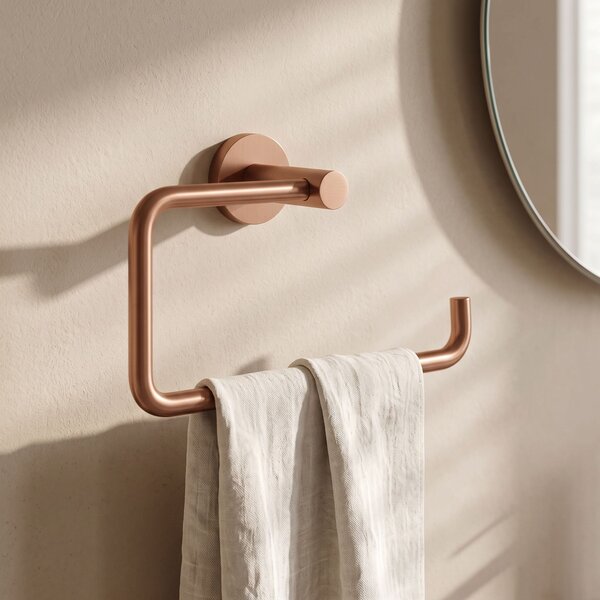 Fürdőszoba fogas 5610 Leo Brush Copper