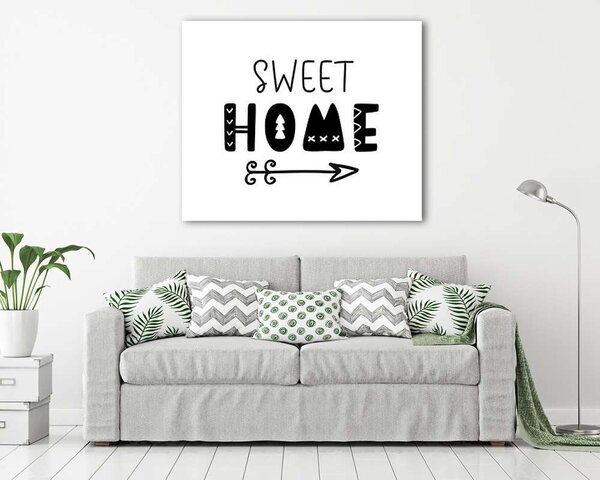 Sweet Home - Édes otthon (vászonkép)