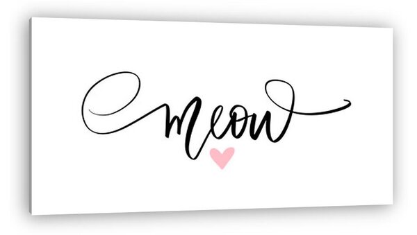 Meow - Miaú (vászonkép)