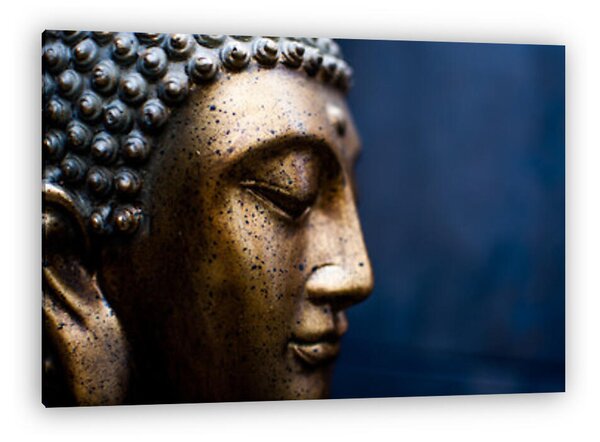 Bronz Buddha szobor (vászonkép)
