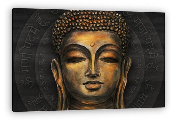 Klasszikus Buddha (vászonkép)