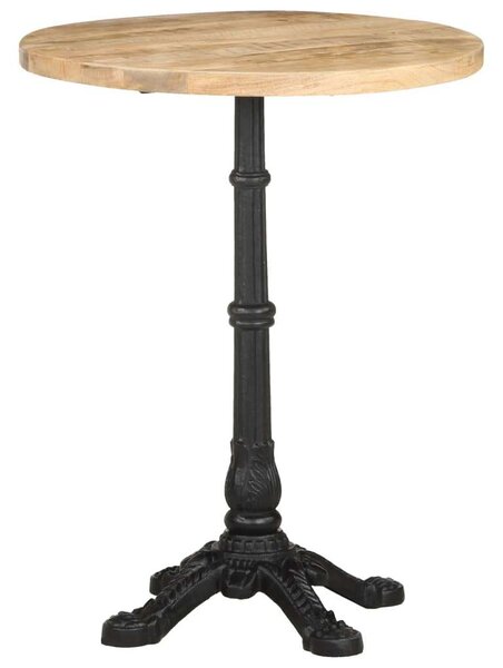 VidaXL Mangófa Bisztróasztal - 60 cm