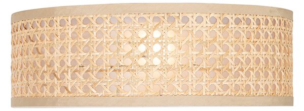 Okos mennyezeti lámpa rattan 30 cm, Wifi A60-nal - Tromma