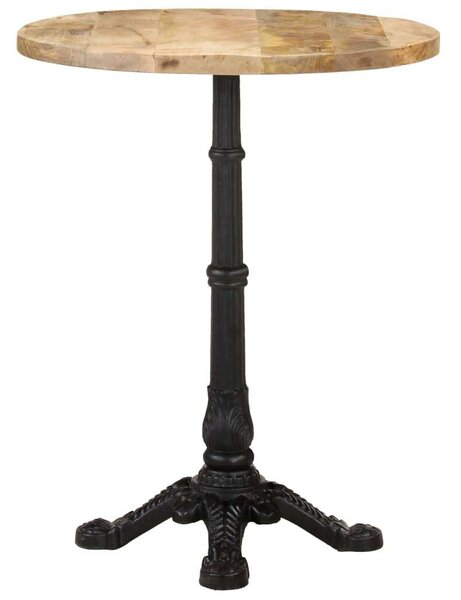 VidaXL Mangófa Bisztróasztal - 60 cm