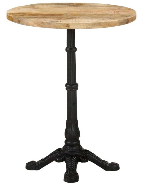 VidaXL Mangófa Bisztróasztal - 60 cm