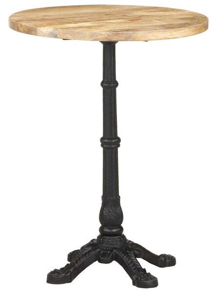 VidaXL Mangófa Bisztróasztal - 60 cm