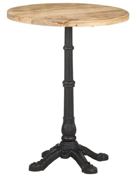 VidaXL Mangófa Bisztróasztal - 60 cm
