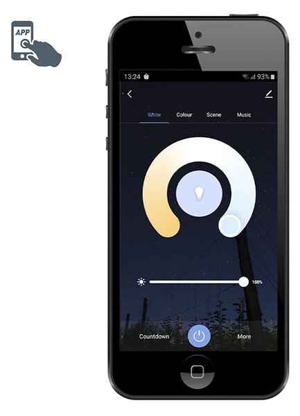 Okos LED szalag RGBW 3 méter 12W