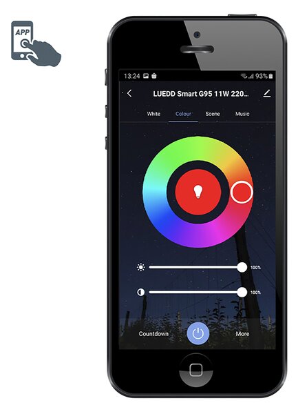 Okos LED szalag RGBW 3 méter 12W
