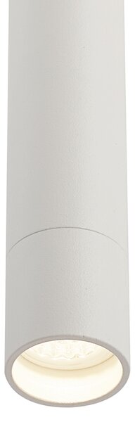 Modern sínrendszer 6 spotlámpával és 4 függőlámpa fehér 1 fázisú - Slimline Uzzy Keno