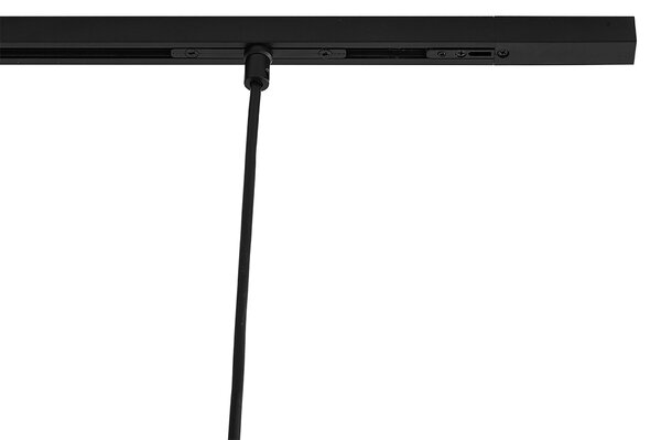 Modern sínrendszer 6 bronzból készült függőlámpa foglalattal, 1 fázisú - Slimline Keno
