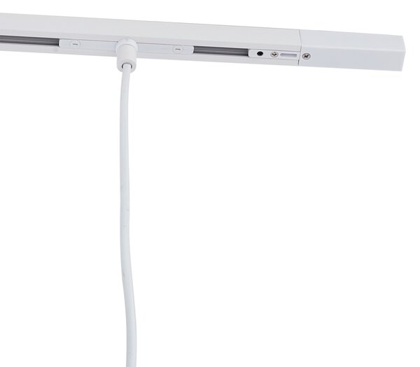 Modern sínrendszer 3 fehér és bézs függőlámpa - Slimline Keno