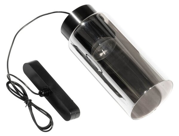 Modern fekete függeszték lámpa sínrendszerhez 1 fázisú, LED-del - Magnetic Vance