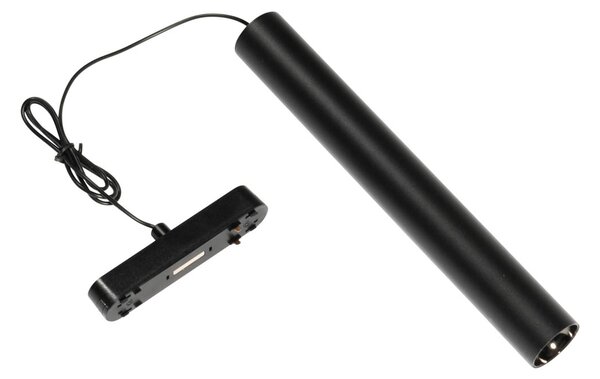 Modern fekete függőlámpa 1-fázisú sínrendszerhez 4,5W 3000K - Magnetic Cassie