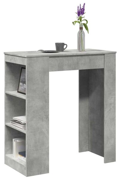 VidaXL Bárpult Asztal - Beton Szürke - 95x47x103,5 cm