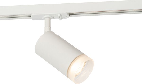 Modern reflektor fehér gyűrűvel 1 fázisú sínrendszerhez GU10 50mm - Iconic Jeana