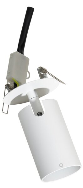 6 darabos modern, süllyesztett spotlámpa szett fehér GU10 50mm - Chels