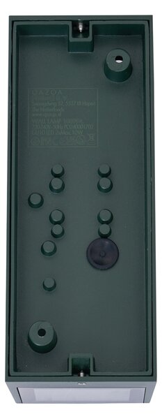 Modern sötétzöld fali lámpa 2 izzós GU10 70mm IP54 - Baleno