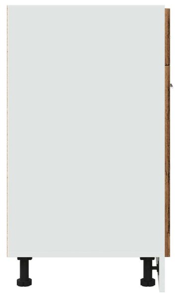 VidaXL Antik Fa Konyhaszekrény - Fiókkal és 2 Ajtóval - 60x46x81,5cm